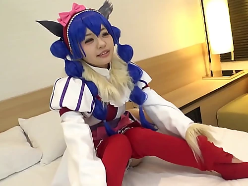 【Hentai Cosplay】Sex with a cute blue haired cosplayer. Soddening moist with a pile of squirting. - Intro