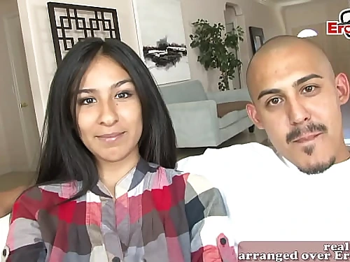 ARAB Inexperienced Duo Attempt Very first TIME PORN WITH SKINNY TEEN