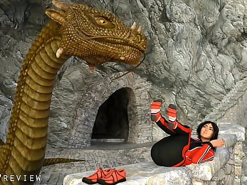 Vore Japanese Dragon Licks Tourist Soles Very first