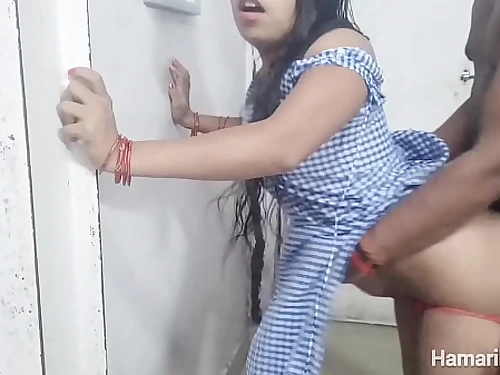 Indian school girl poked by her professor for excellent marks. Indian Desi beau video.