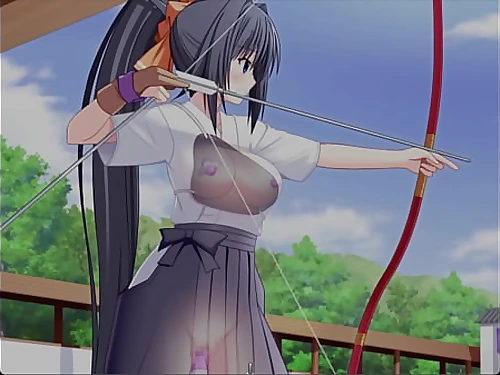 Archery Magic wand Compete - Ryorin Academy - The Targetted Disciplinary Officer Aoi Nanami