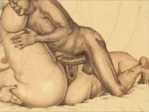 vintage erotic drawings